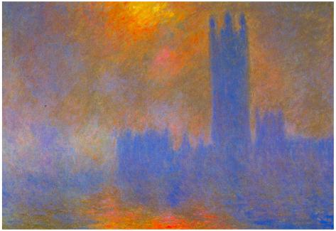 The Houses of Parliament Claude Monet Fine Art Print//Poster